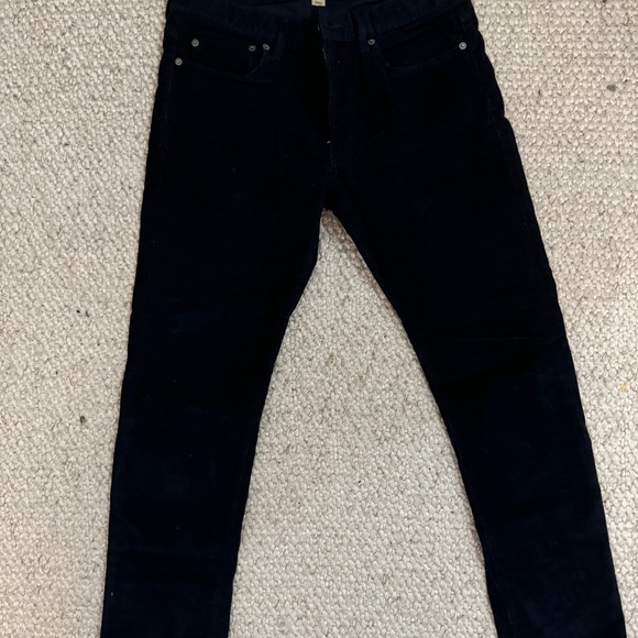 J. Crew Navy Corduroy Pants 30x30 484 Fit - Picture 2 of 3